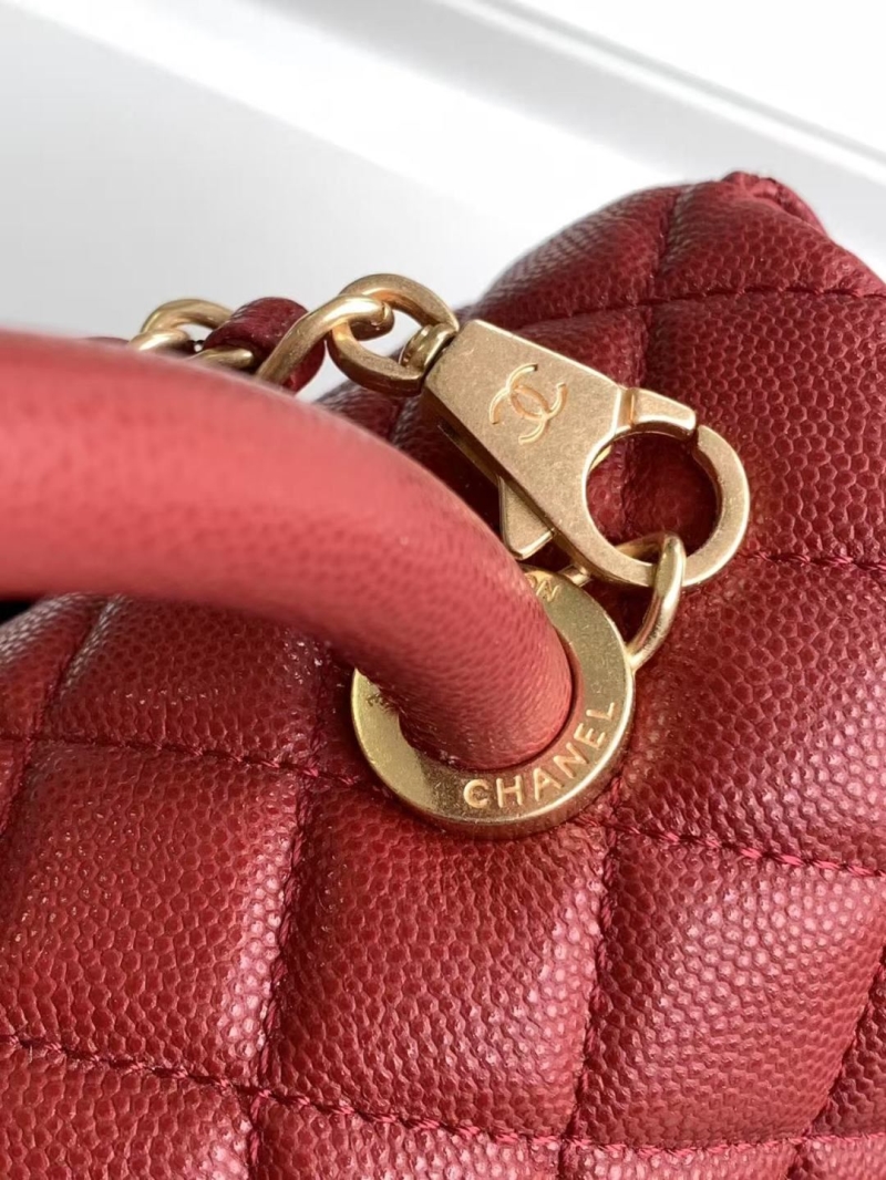 Ch**el top handle bags